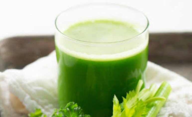 Jugo verde.