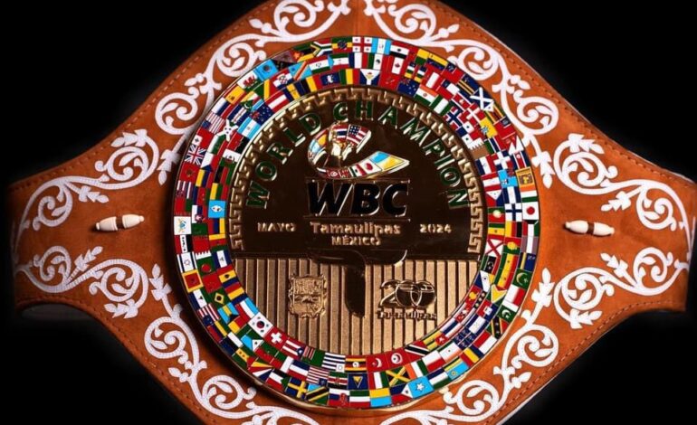 El Cinturón Tamaulipas WBC.