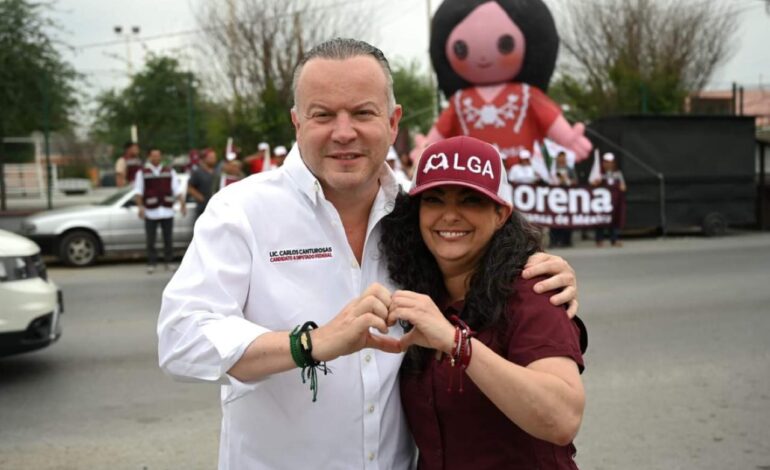 Voto de confianza en las mujeres, dará el triunfo de Morena en Nuevo Laredo: Olga Sosa.
