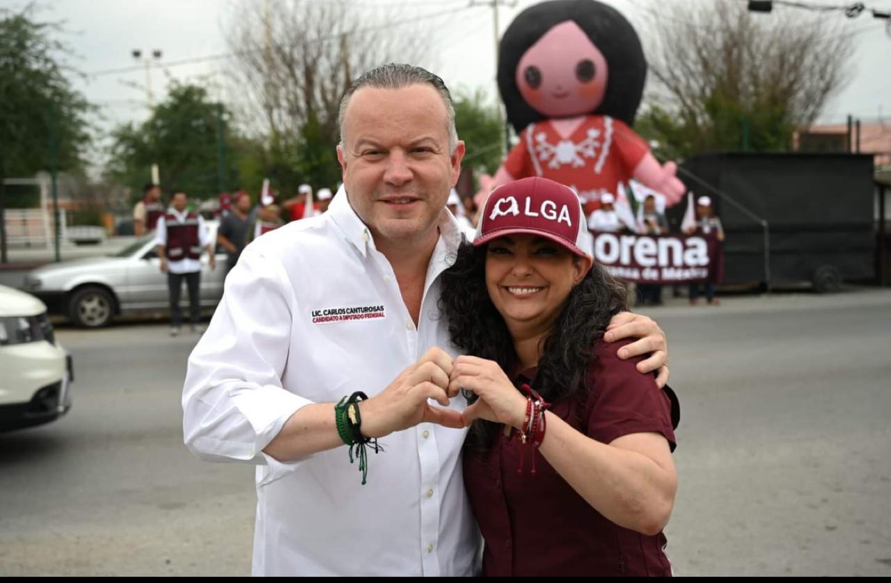 Voto de confianza en las mujeres, dará el triunfo de Morena en Nuevo Laredo: Olga Sosa.
