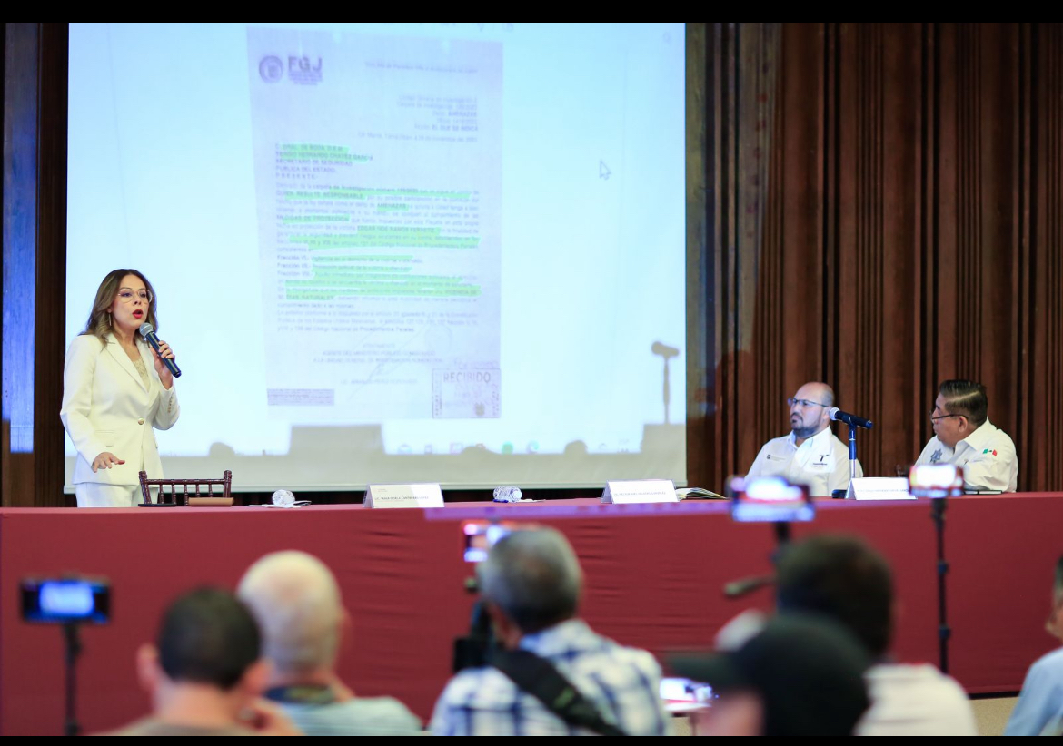 Consejería Jurídica presenta documentos que confirman que tenía seguridad.