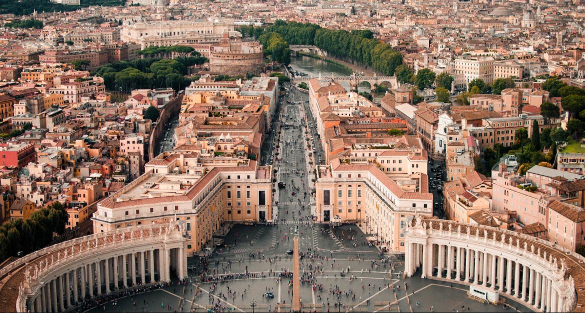 El  Vaticano… el país mas pequeño del mundo.