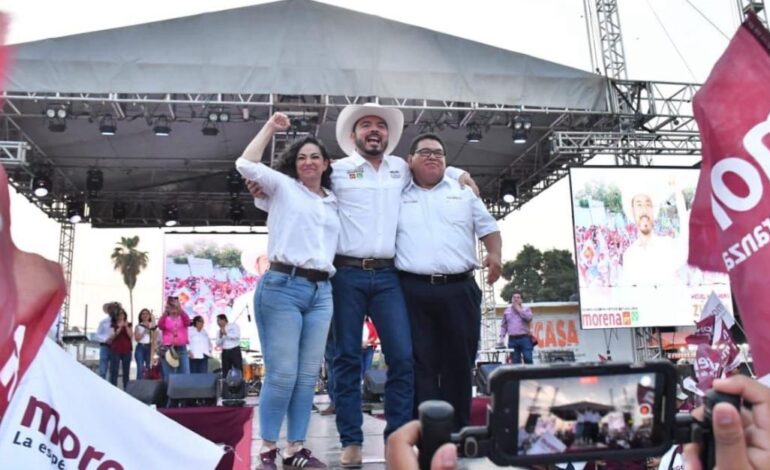 En González ganaremos con Morena para apoyar a Miguel Zúñiga desde el Senado: Olga Sosa.