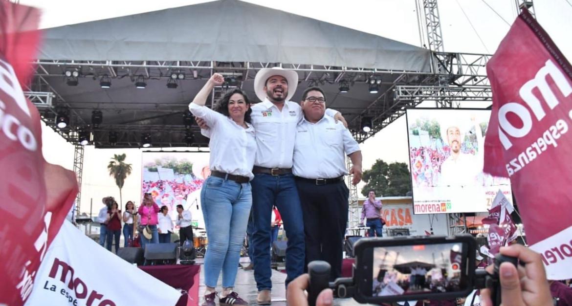 En González ganaremos con Morena para apoyar a Miguel Zúñiga desde el Senado: Olga Sosa.