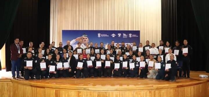 Asiste Guardia Estatal de Género a capacitación en Michoacán.