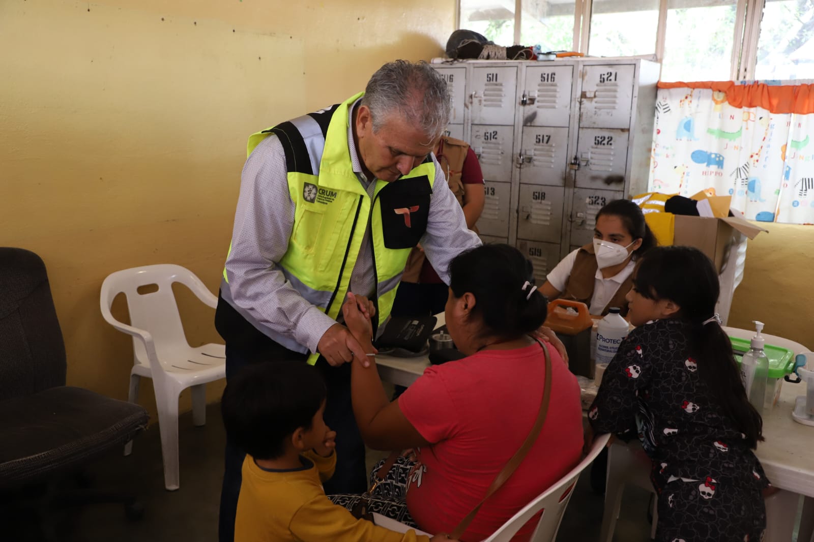Fortalece Salud atención en zonas afectadas por las lluvias.