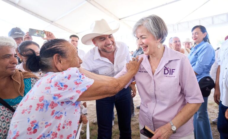 Beneficia Tianguis del Bienestar a más de 3 mil 400 familias de Padilla con acciones del Gobierno Federal, Estatal y el DIF Tamaulipas