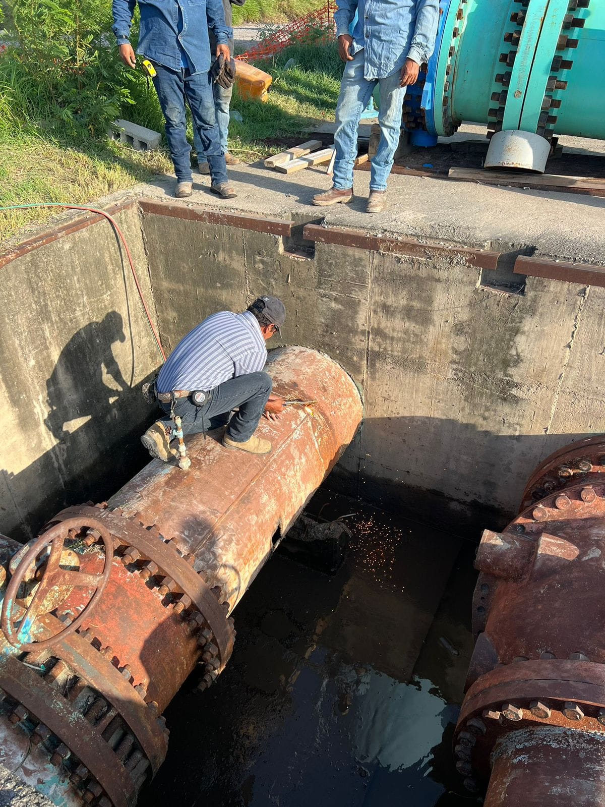 Concluye Gobierno de Tamaulipas rehabilitación de infraestructura hidráulica en la capital del estado.
