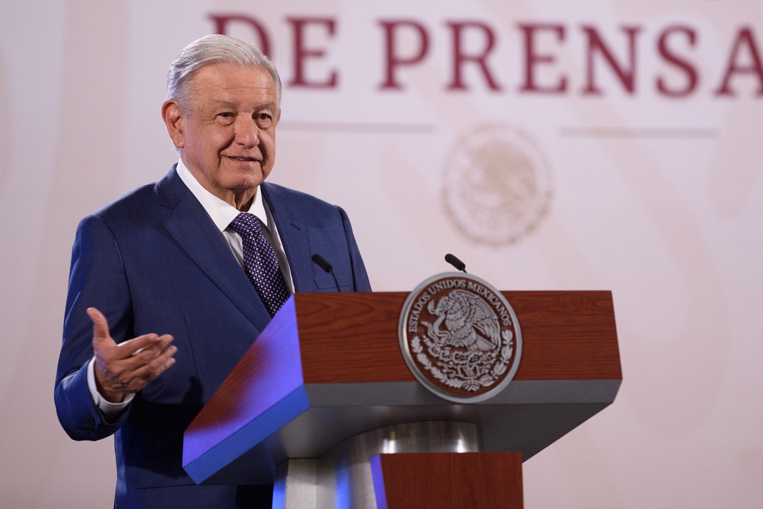 Destaca AMLO potencial económico y avances en seguridad de Tamaulipas.