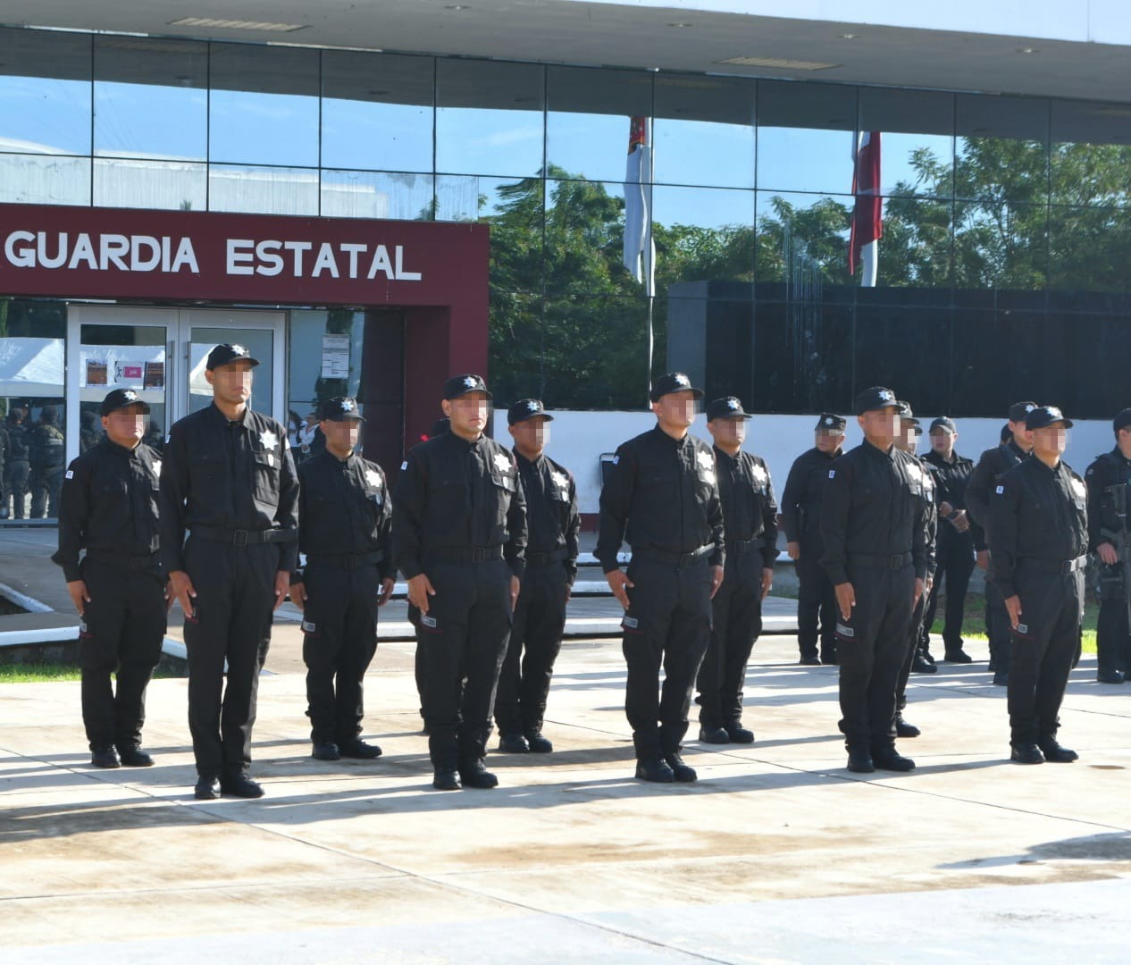 Recibe Guardia Estatal a nuevos elementos de Fuerzas Especiales.
