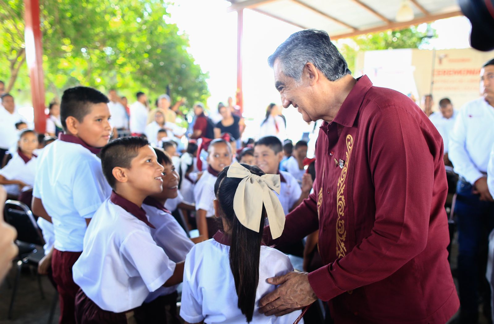 Pone en marcha Américo ciclo escolar 2024-2025; más de 340 mdp en apoyos educativos.