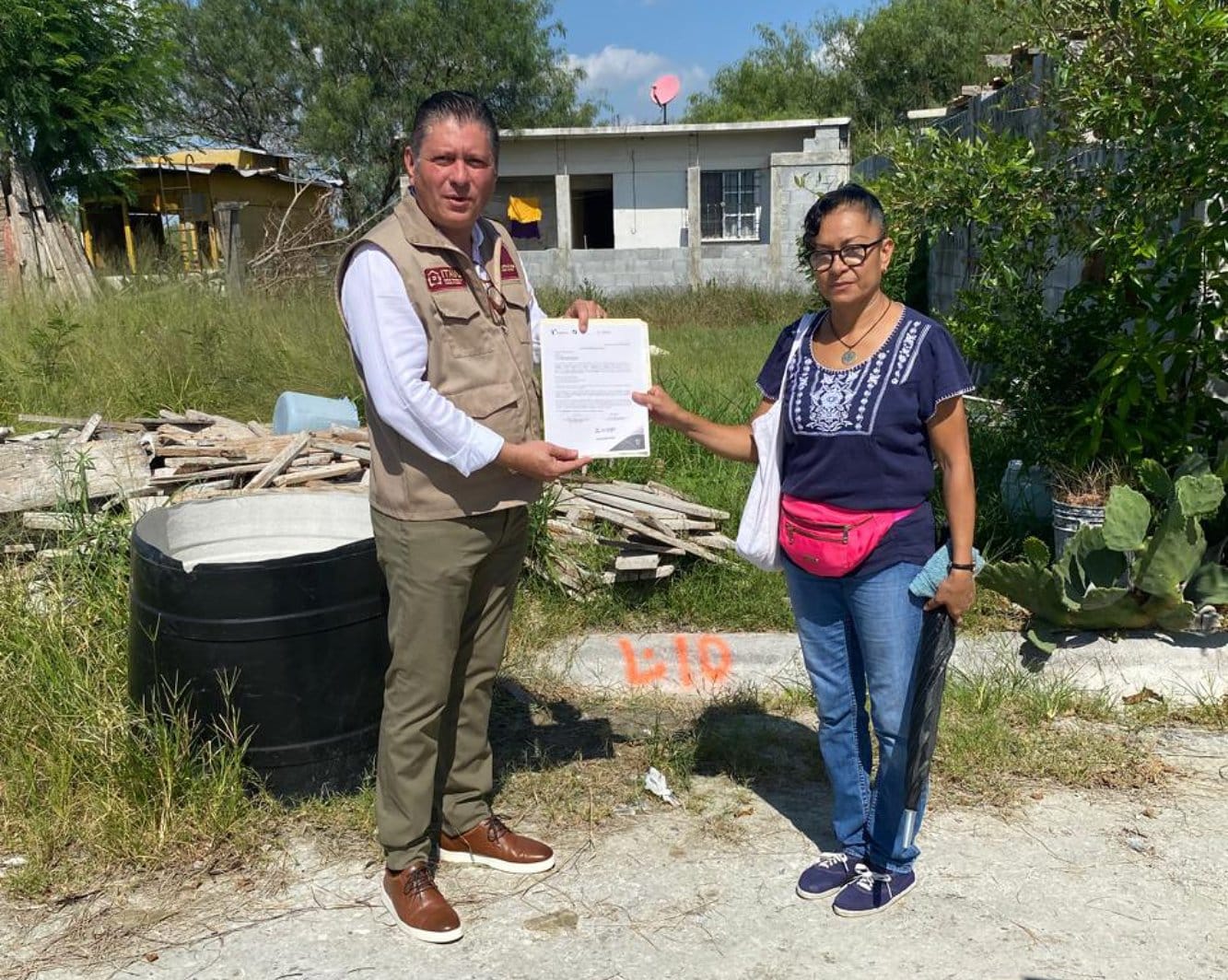 Un sueño hecho realidad: familias de Matamoros reciben terrenos tras 25 años de espera.