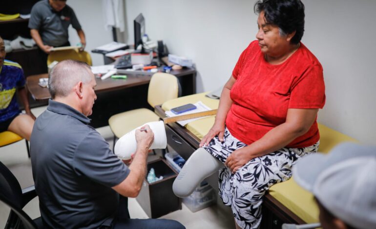Valora DIF Tamaulipas a pacientes que requieren prótesis de extremidades y aparatos ortopédicos en 21 municipios