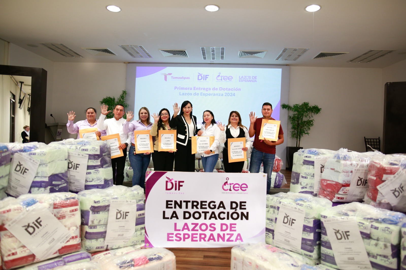 Beneficia DIF Tamaulipas a mil 800 personas con discapacidad severa mediante el programa “Lazos de Esperanza”