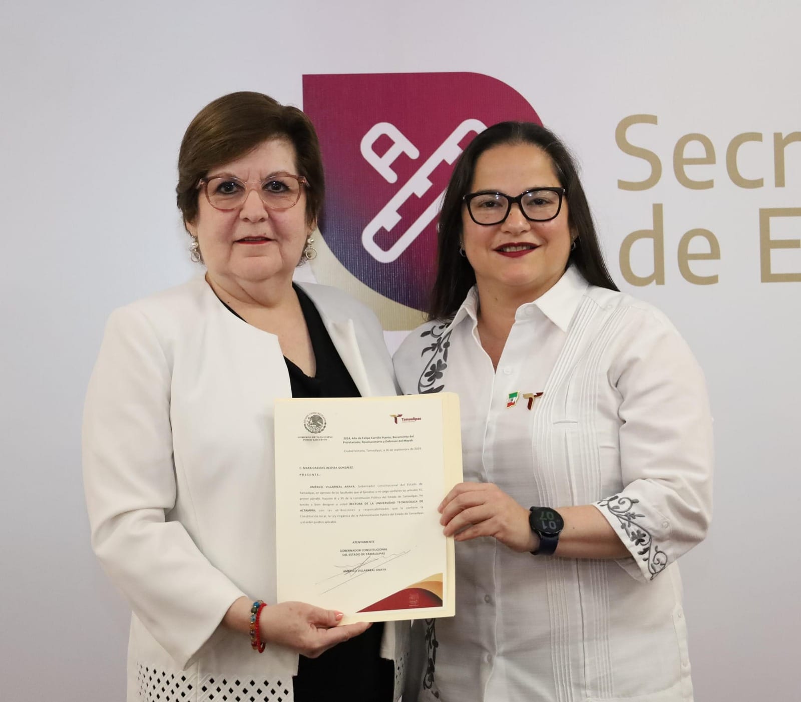 Designan nueva rectora en la Universidad Tecnológica de Altamira