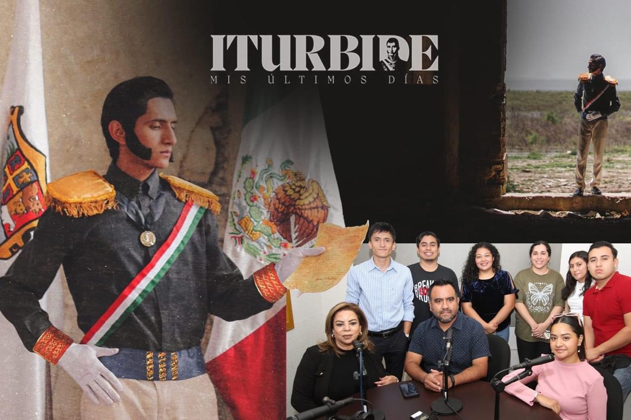 Estudiantes de la UAT producen cortometraje sobre Agustín de  Iturbide