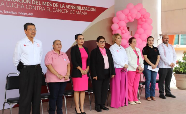 Conmemoran Día Internacional contra el Cáncer de Mama.