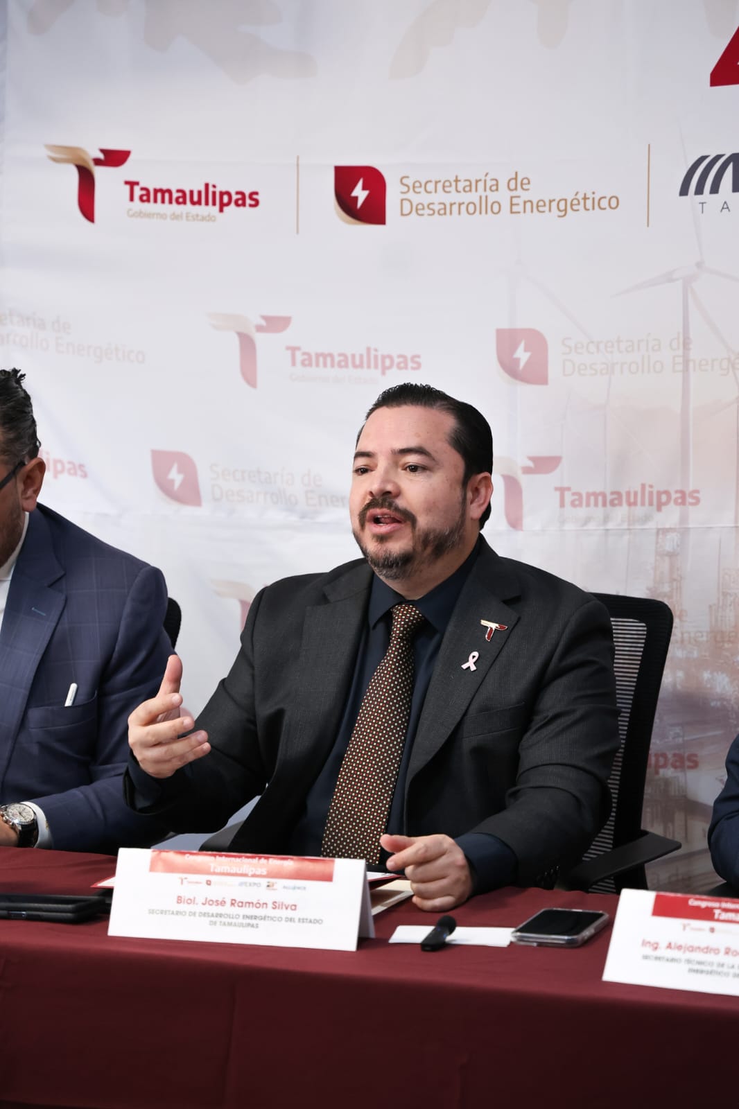Presenta José Ramón Silva el Congreso Internacional de Energía Tamaulipas 2025