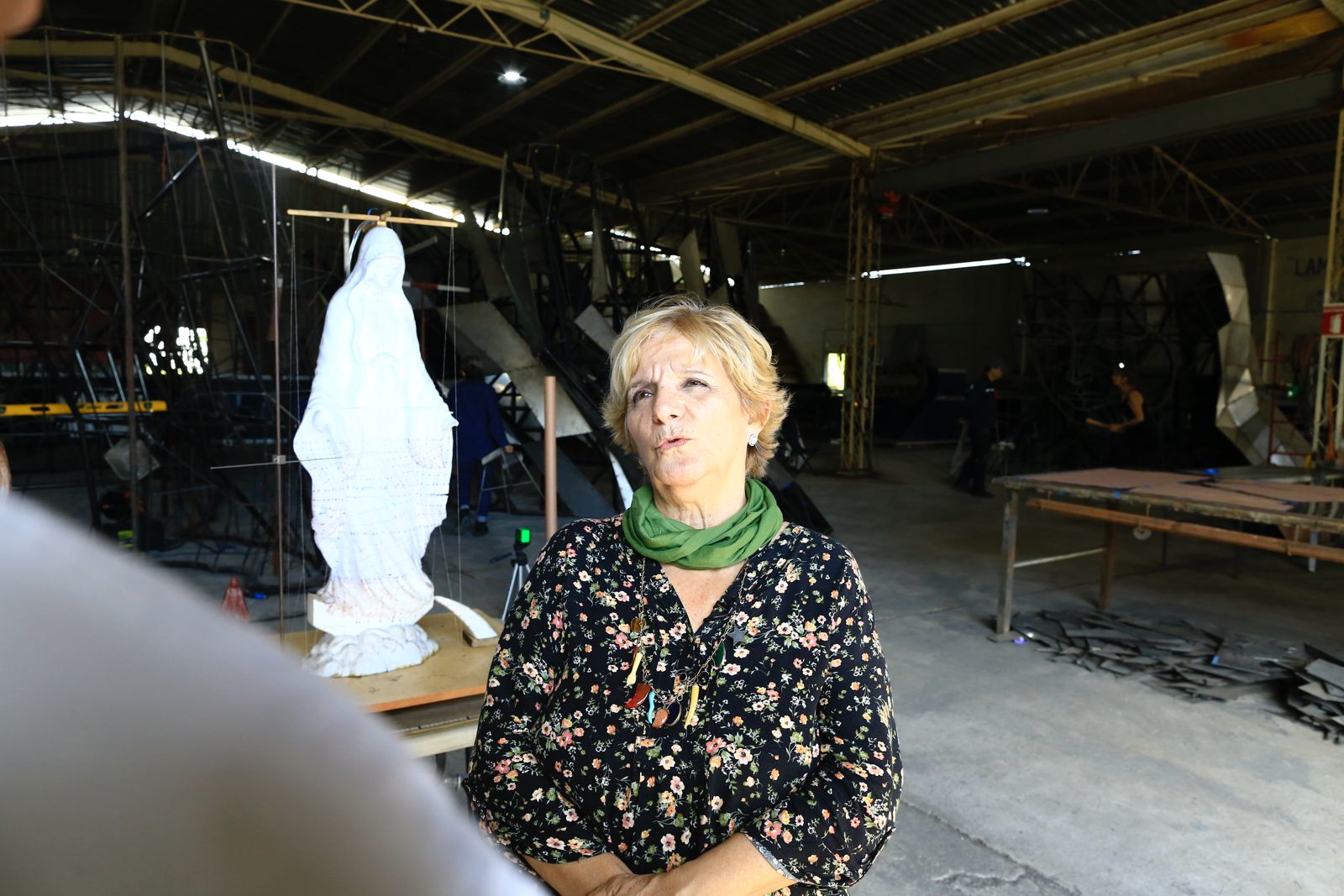 Colocarán virgen monumental en El Chorrito