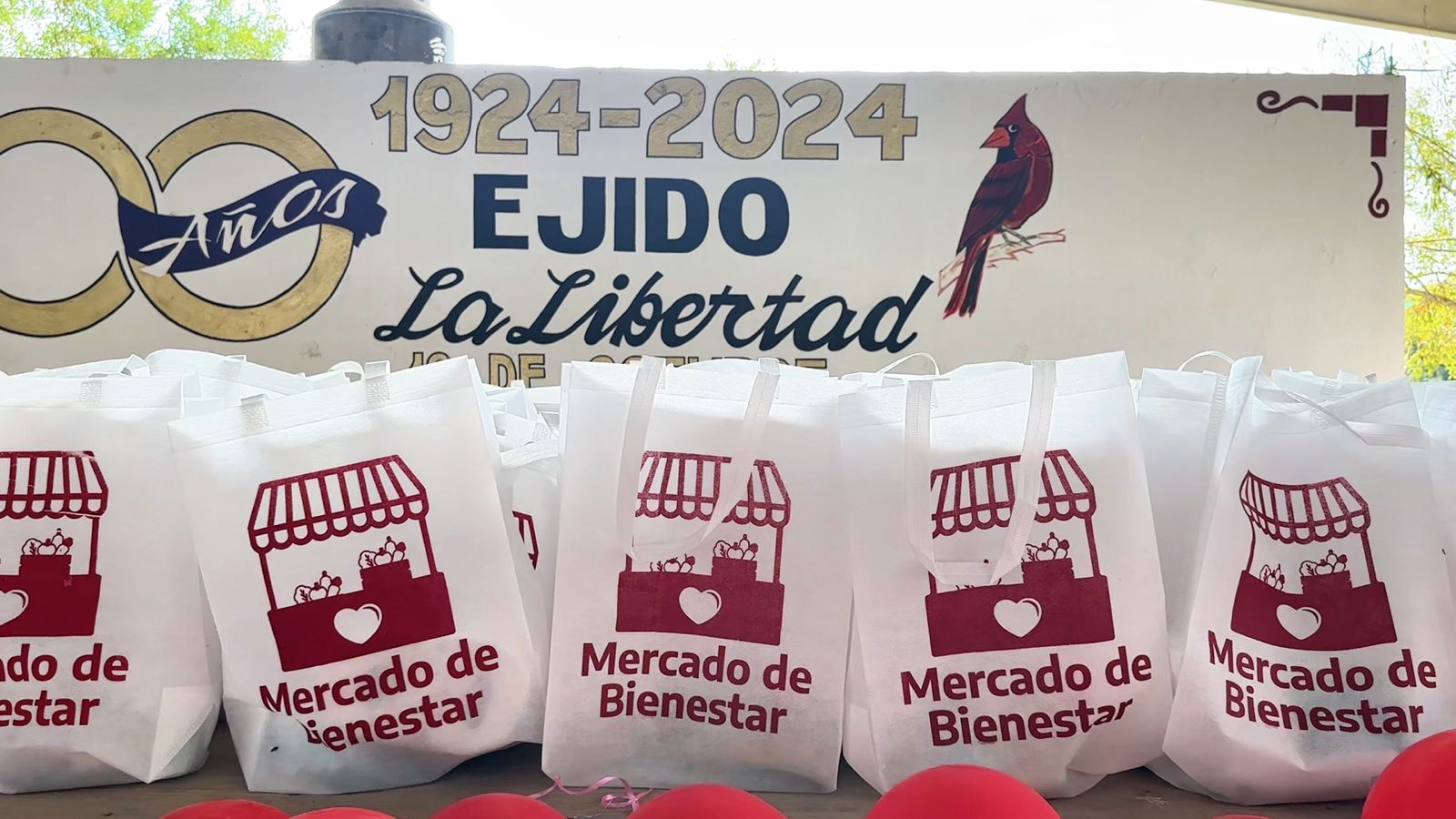 Llega Mercado del Bienestar al ejido La Libertad en Victoria