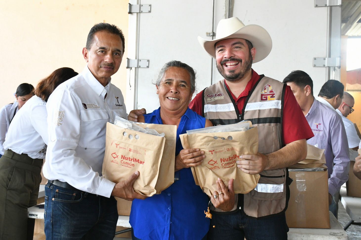 Entrega Desarrollo Rural una tonelada de filete de pescado