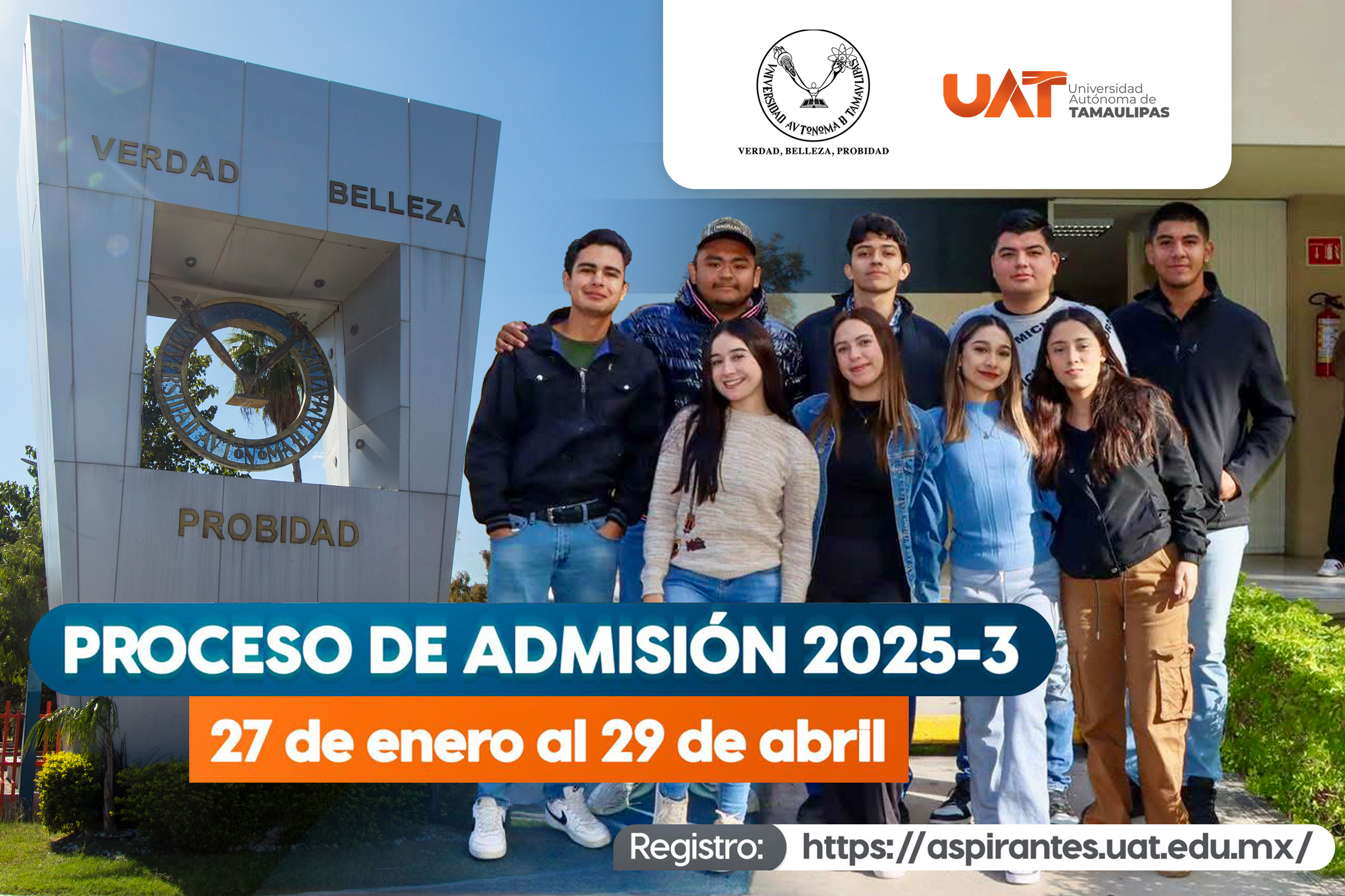 Inicia la UAT con alta demanda de aspirantes el proceso de  admisión 2025-3