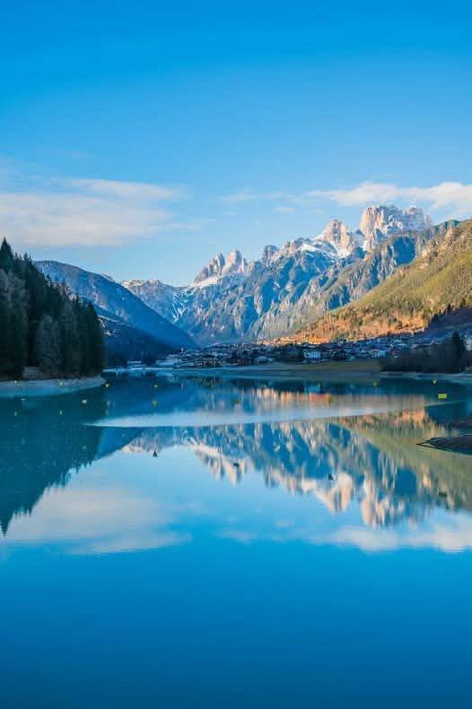 Lago Santa Caterina, Italia.
