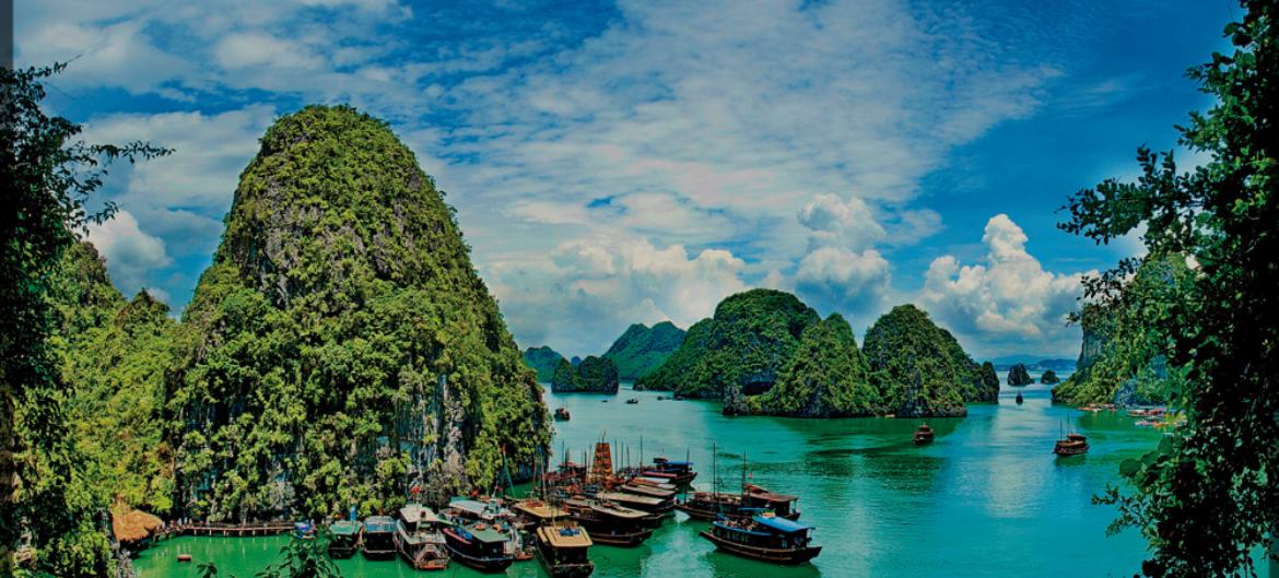 La bahía de Ha-Long.