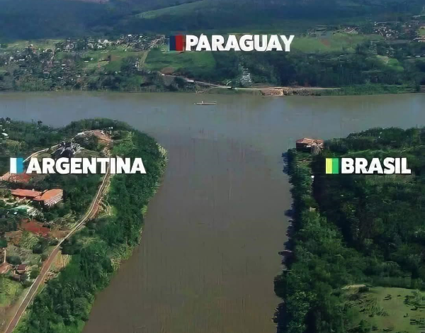 La triple frontera…