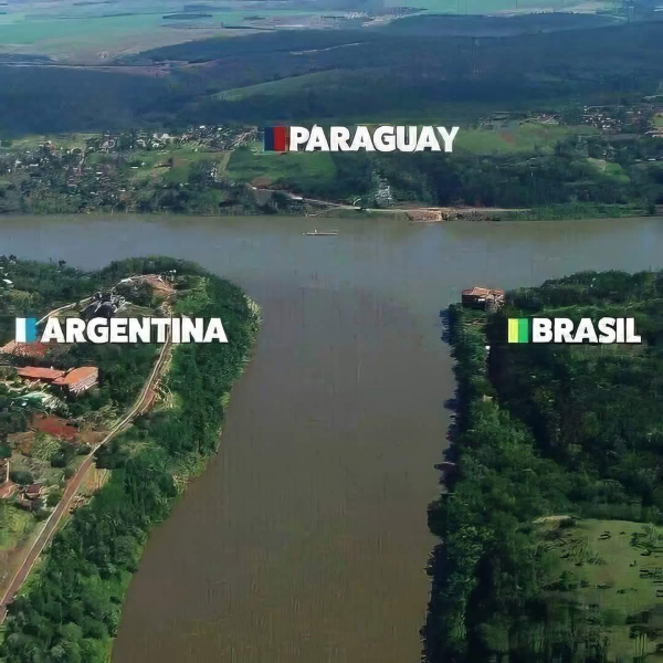 La triple frontera…