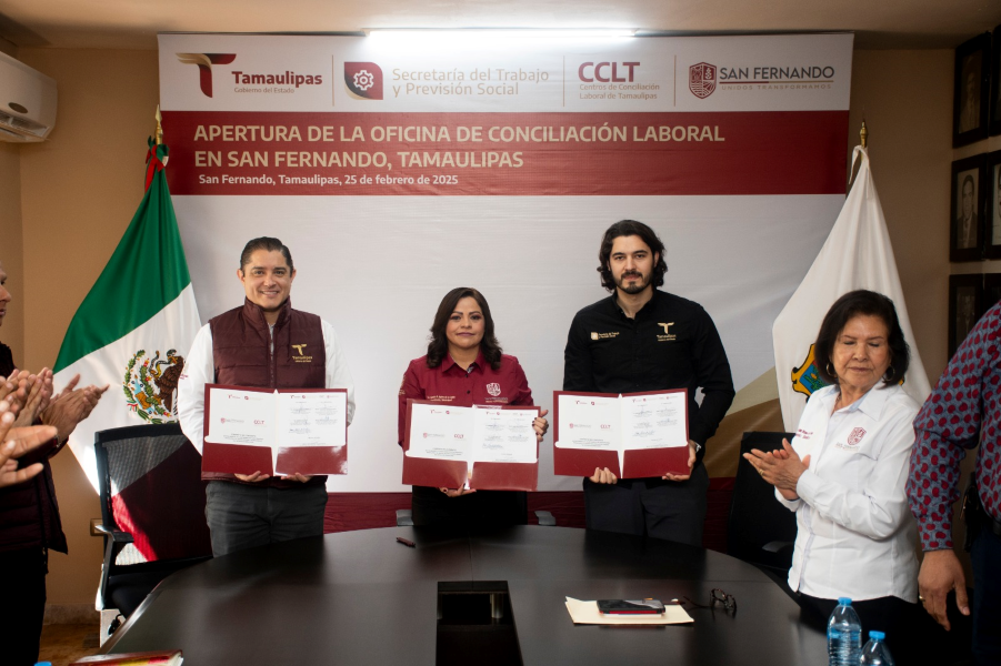 Inauguran en San Fernando primera Oficina de Conciliación Laboral