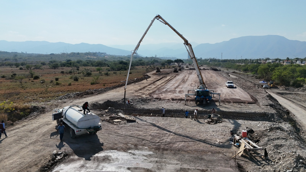 En Victoria, avanza primera etapa de la prolongación del bulevar José López Portillo.
