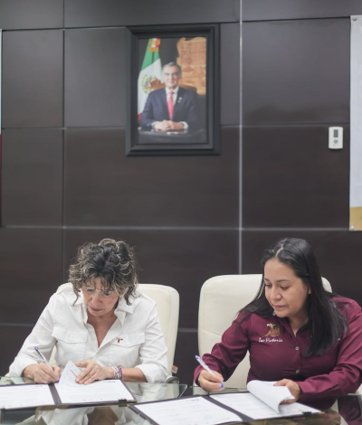 Firman convenio SEBIEN y Tecnológico de Victoria