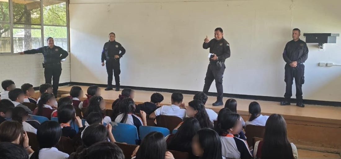 Mantiene Guardia Estatal de Género proximidad con estudiantes