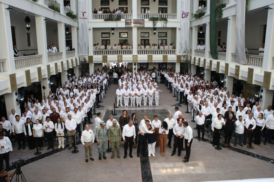 Impulsa Américo mejores condiciones laborales para personal de enfermería en Tamaulipas