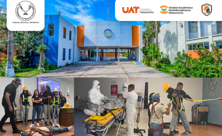 Invita la UAT a estudiar la carrera de seguridad, salud y medio ambiente