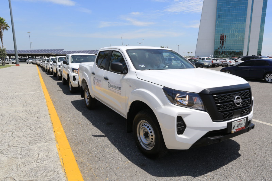 Da Américo banderazo de salida a vehículos del IMSS-Bienestar Tamaulipas