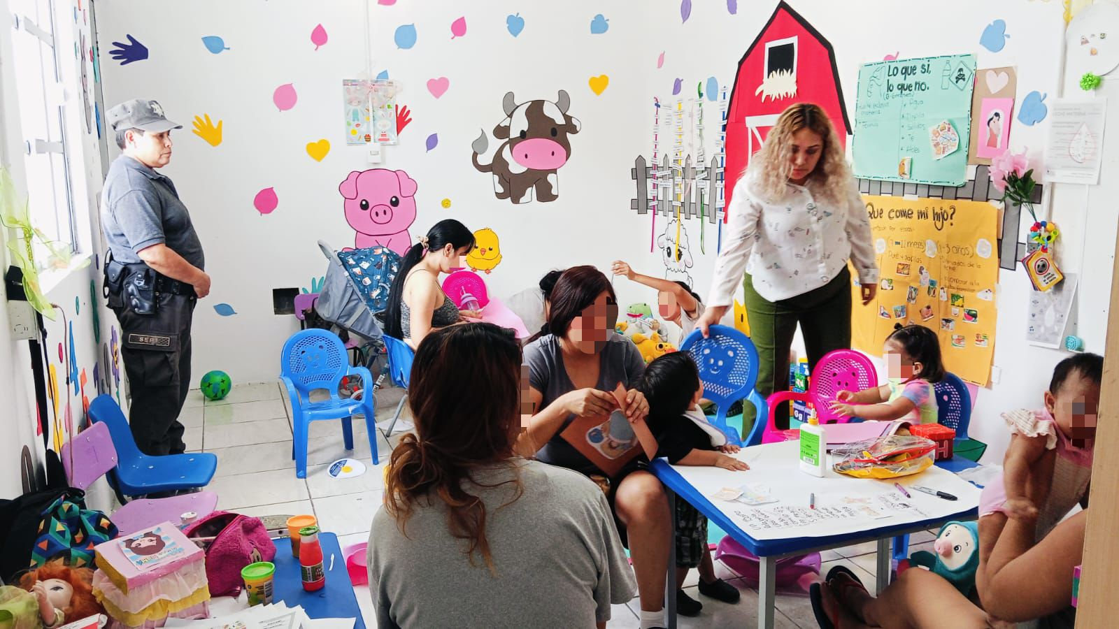 Realizan sesión de educación inicial en CEDES Reynosa