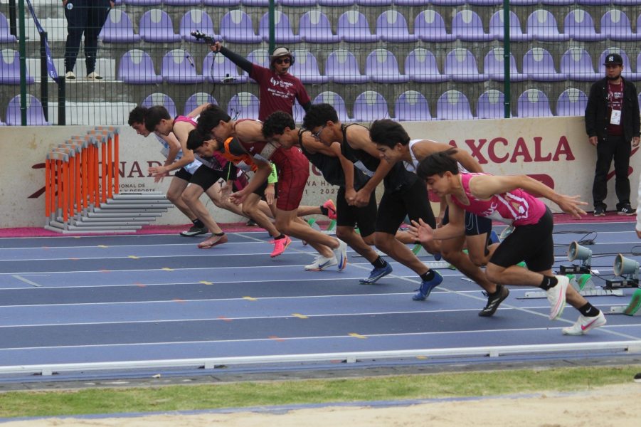 Oro y bronces para Tamaulipas en el arranque del atletismo de la Olimpiada Nacional 2025