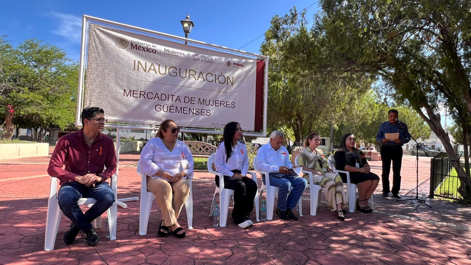 Inauguran “Mercadita de Mujeres Güemenses” para fomentar el emprendimiento femenino: IMT