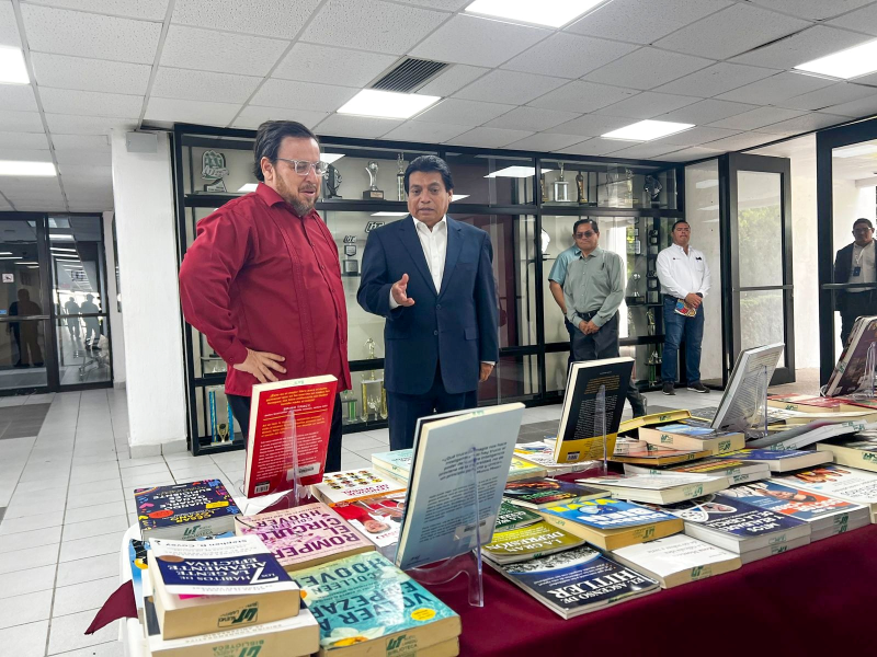 Realiza secretario de Educación visita de trabajo a la Universidad Tecnológica de Nuevo Laredo