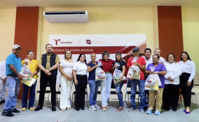 Llegan apoyos sociales a San Fernando