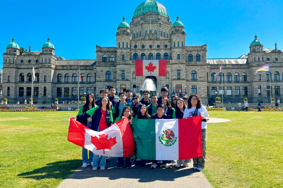 Estudiantes del CeINA UAT viven experiencia cultural en Canadá.