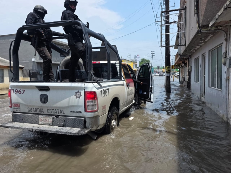 Activa SSPT Plan Tamaulipas para atender a población afectada por tormenta tropical “Barry”