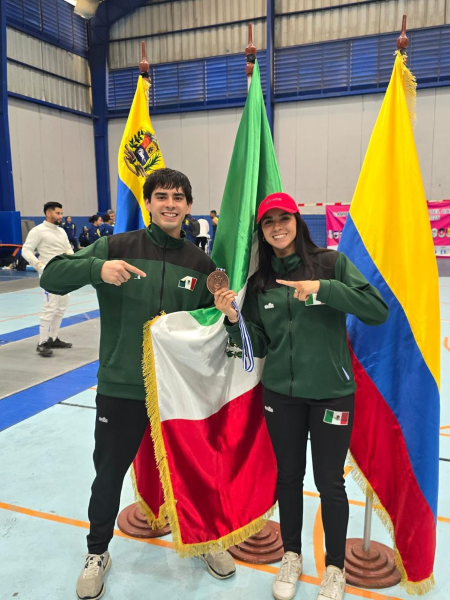 Estudiantes de la UAT representarán a México en esgrima en los Juegos Centroamericanos y del  Caribe Santo Domingo 2026