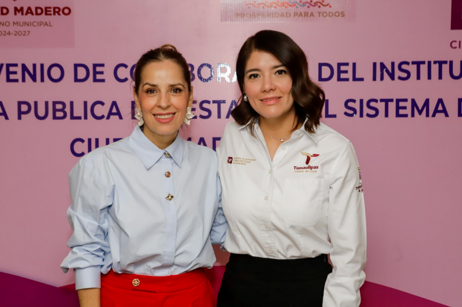 Firma convenio Instituto de Defensoría Pública del Estado de Tamaulipas  con DIF Ciudad Madero para garantizar atención jurídica gratuita