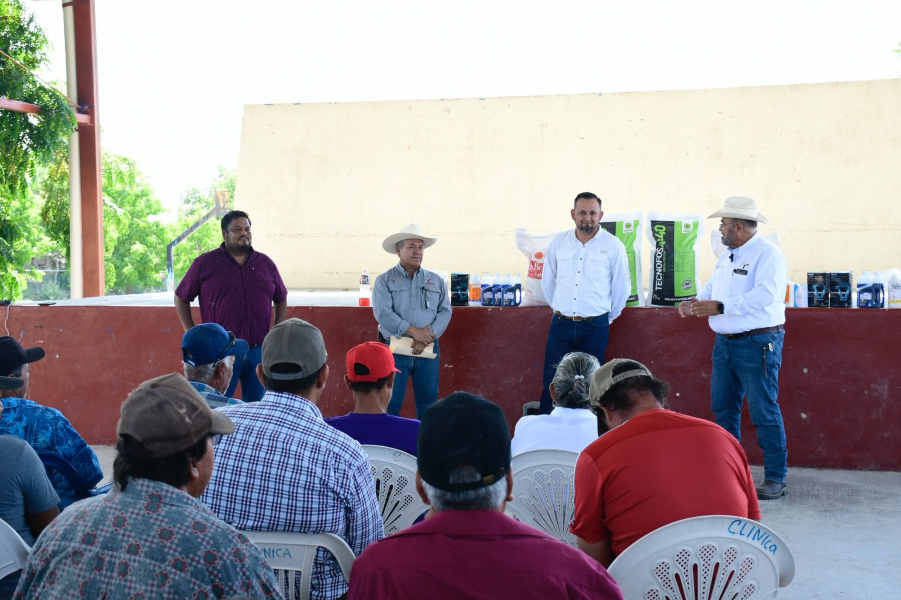 Continúa entrega de Paquetes Tecnológicos Pecuarios en Tamaulipas
