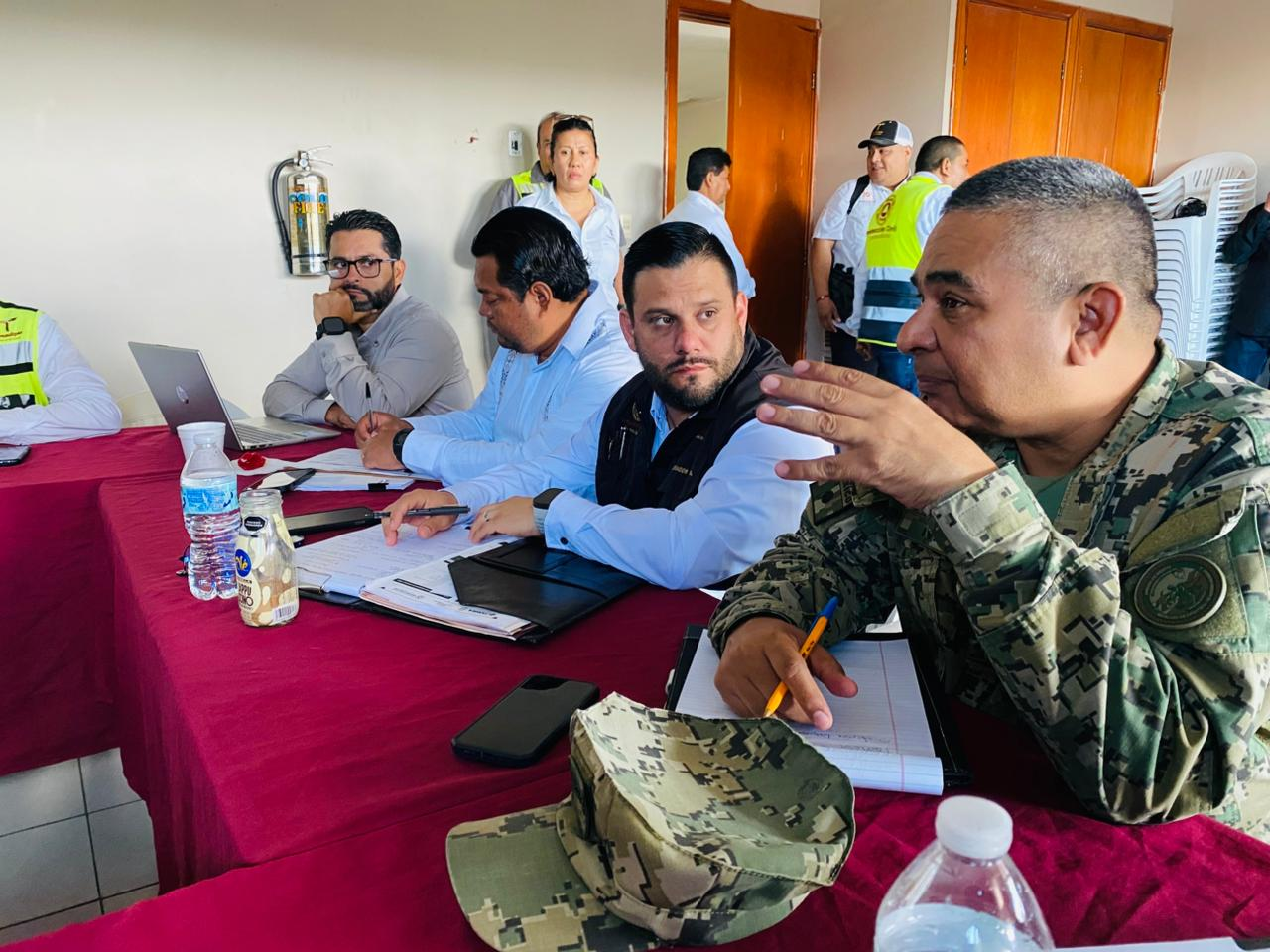 Autoridades de Tamaulipas refuerzan coordinación preventiva ante incremento en los niveles del río Pánuco