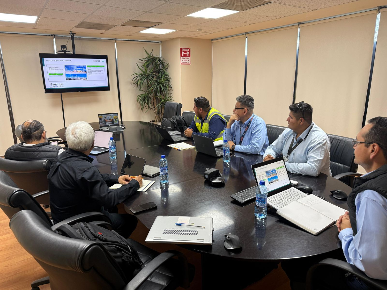 Verifica SEDENER avances de las subestaciones eléctricas en Tamaulipas