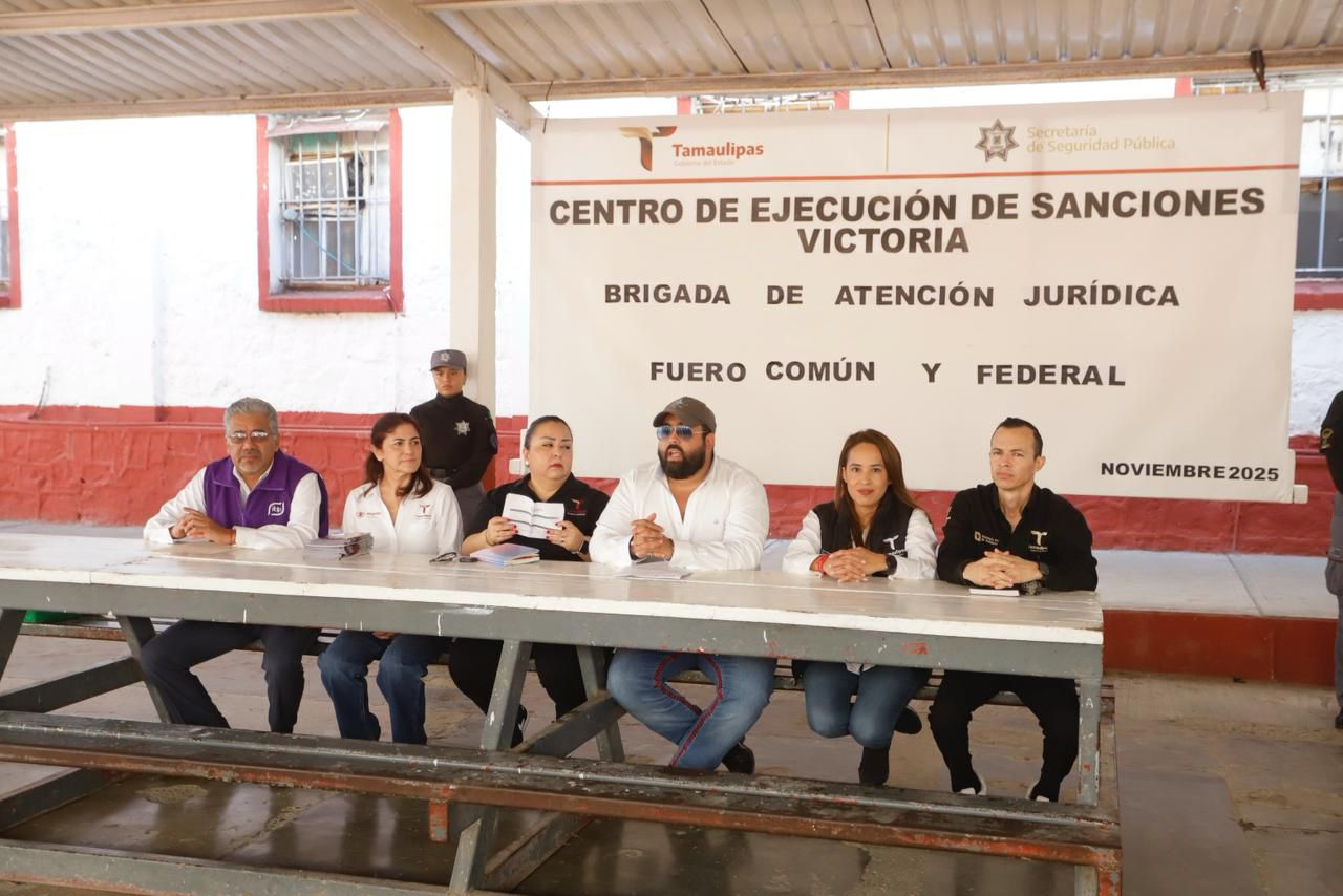 Jornada interinstitucional brinda acompañamiento legal y refuerza derechos humanos en el CEDES de Ciudad Victoria